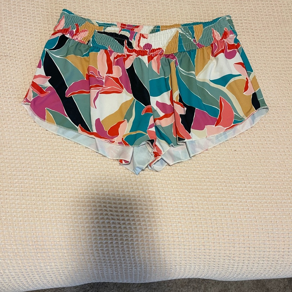 Billabong Red and Pink Swim Coverup